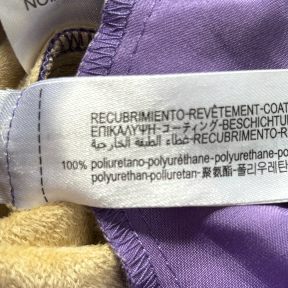 Blogger Fav! ZARA S Faux Leather Dark Mauve/Purple Pants Straight Leg Lined - Picture 8 of 16